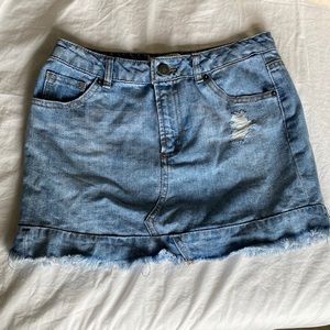 Jean skirt